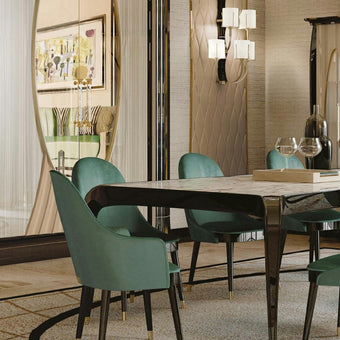 Eclectic Bespoke Chair with Armrests